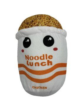 Ideal Toys Direct Noodle Lunch Chicken Ramen Plush Kawaii Food Pillow Toy